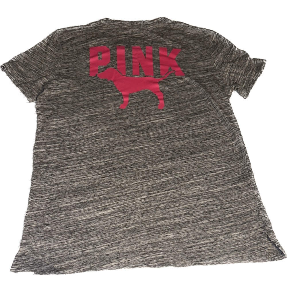 Victoria’s Secret PINK Gray Short Sleeve